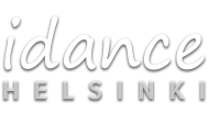 Logo - IDANCE Helsinki - White with shadow